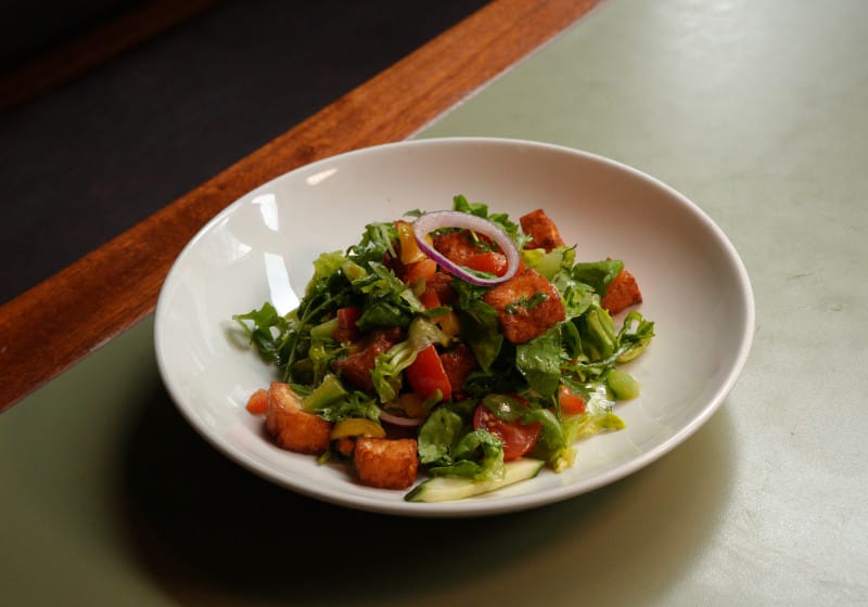 Food - Food halloumi salad